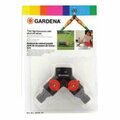 Gardena Canada Gardena Connector Tap, 2-Port/Way, Plastic 6938